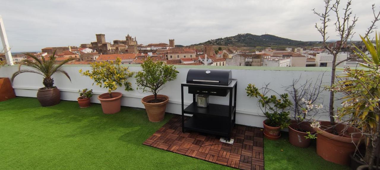 Atico77 Apartment Caceres Bagian luar foto